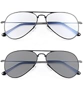 Vepiant Photochromic Progressive Multifocus Reading Glasses UV Protect Sun Readers Anti Blue Ligh...