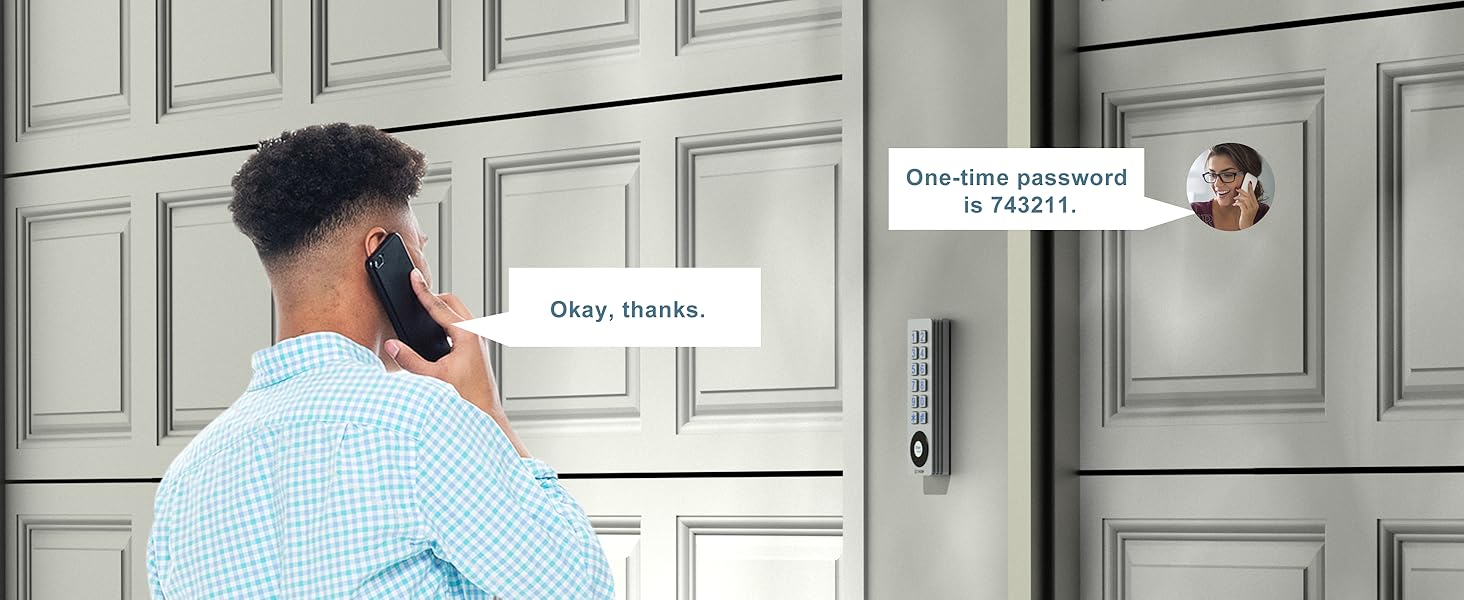 garage door keypad