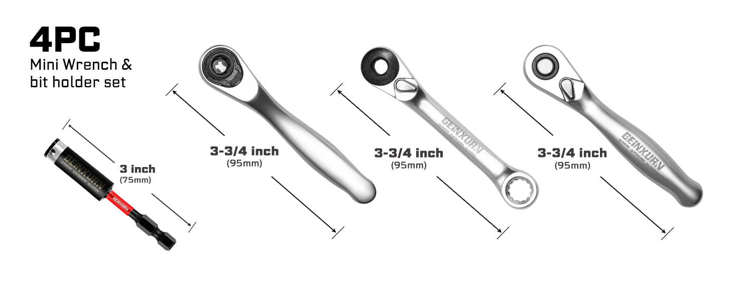 4PK DRIVER BIT SET