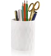 minimaliving Pen Holder,Nordic Style Silicone Waterproof Pencil Holder for Desk Simple&Modern Min...