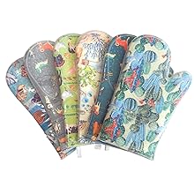 oven mitts gloves pot holders set transparent clear silicone