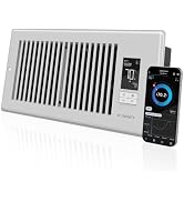 AC Infinity AIRTAP T4 White, Register Booster Fan for 4” x 10” Register Holes, Improves Heating &...
