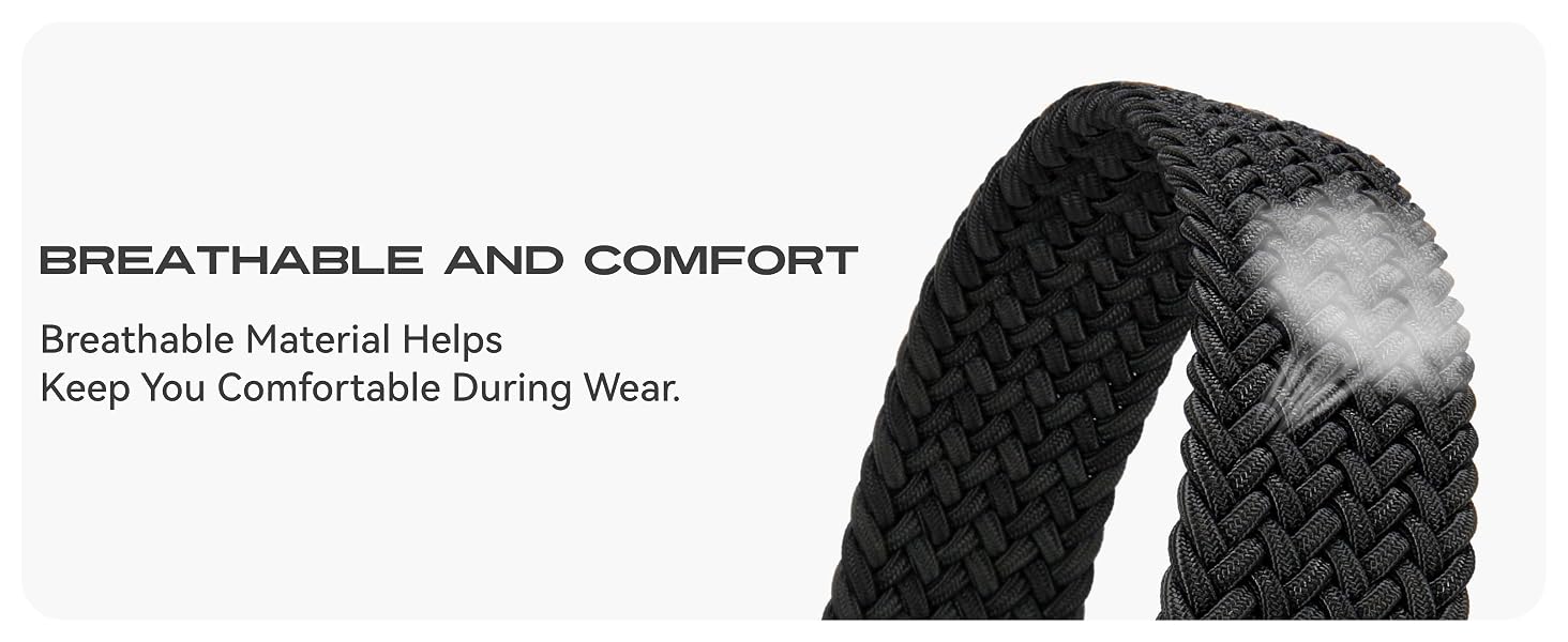 mens belts stretchable
