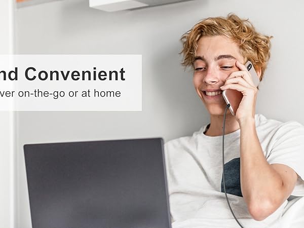 Portable charger with built in AC plug