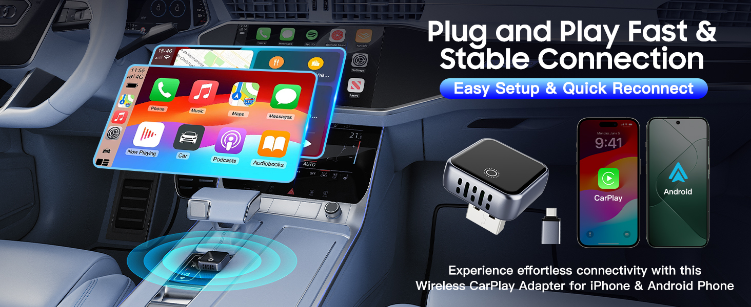 Wireless Android auto