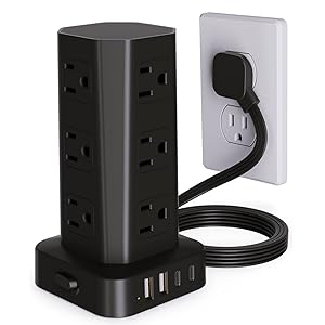power strip tower charging station tower