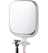 TAILI Shower Mirror Fogless with Razor Holder, Anti Fog Mirror for Shaving Suction for Men, Shatt...