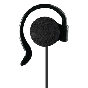 with soft earmuff