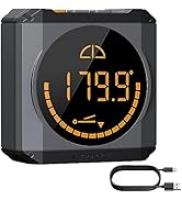 Neoteck Digital Angle Finder LED Rechargeable Level Box Protractor Bevel Gauge Inclinometer with ...