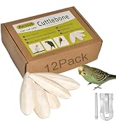 Acsist 3.5"-4" Cuttlebone for Birds,Natural Cuttlefish Bone for Parakeets, Cuddle Bones for Sharp...
