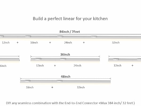 under cabinet lighting