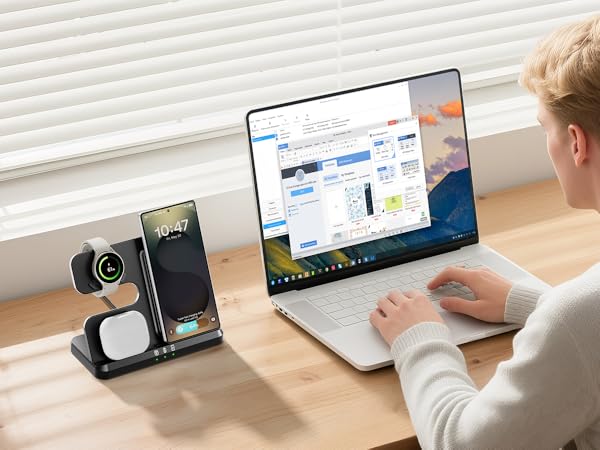 wireless charging station for Samsung Galaxy