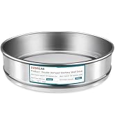 LVDALAB 304 Stainless Steel Mesh Lab Sieve, 325 Mesh (0.045mm) Aperture Test Sieve, 7.9Inch(20cm)...