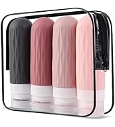 IYYI Travel Bottles for Toiletries, TSA Approved Travel Size Containers, Silicone Toiletries Bott...