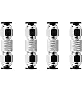 4PCS Upgraded PTFE Tube Connector for Bambu Lab X1/X1C/X1E/P1P/P1S 3D Printer - Filament Connecto...