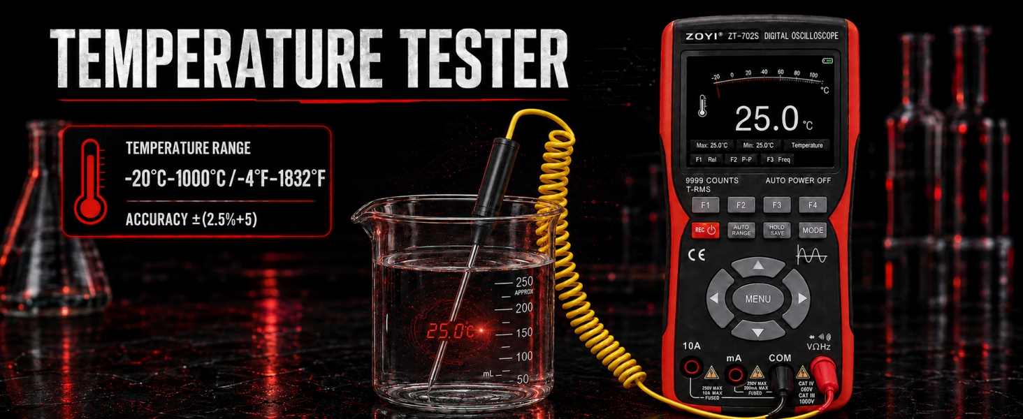 2 IN 1 OSCILLOSCOPE MULTIMETER