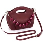 Glamzlele Small Crossbody Bags for Women Clutch Purse Vegan Leather Evening Bag with Removable Pe...
