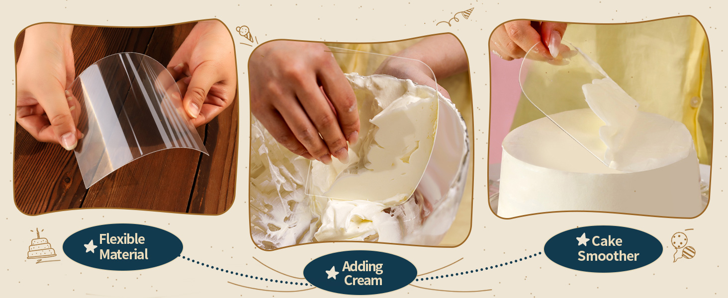Cake Icing Scraper