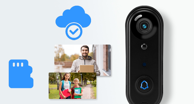 Secure Storage Doorbell Camera