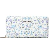 Sunwel Fashion Floral Clutch Wallet for Women Vintage Patchwork Ditsy Flowers Zipper Around Credi...