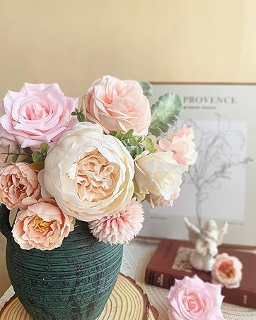 Peonies artificial flowers
