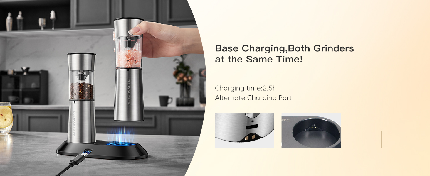 automatic pepper grinder