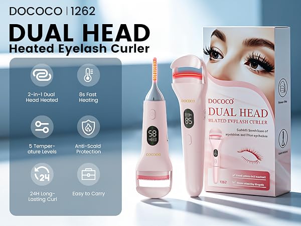 heated eyelash curler