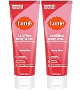 Lume Acidified Body Wash - 24 Hour Odor Control - Removes Odor Better than Soap - Moisturizing Fo...