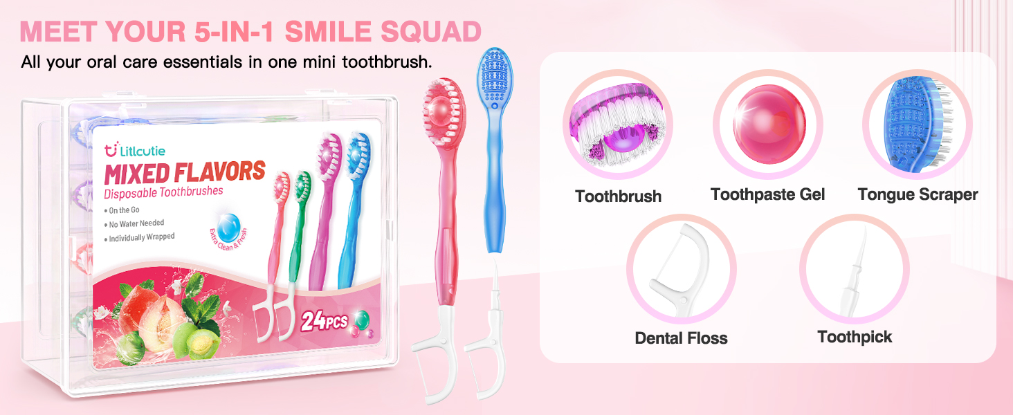 travel toothbrush kit