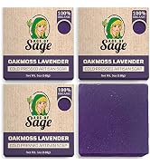 Age of Sage Natural Bar Soap for Men - Vegan Bath Soap Bars Gift Set - Handmade Cold Process Arti...
