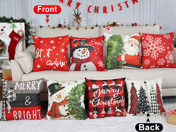 20x20 pillow covers christmas 18x18 christmas pillow cover