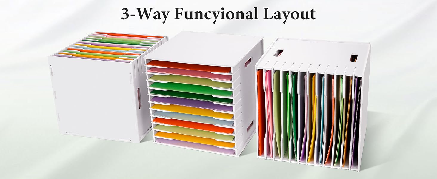 scrapbook paper organizer