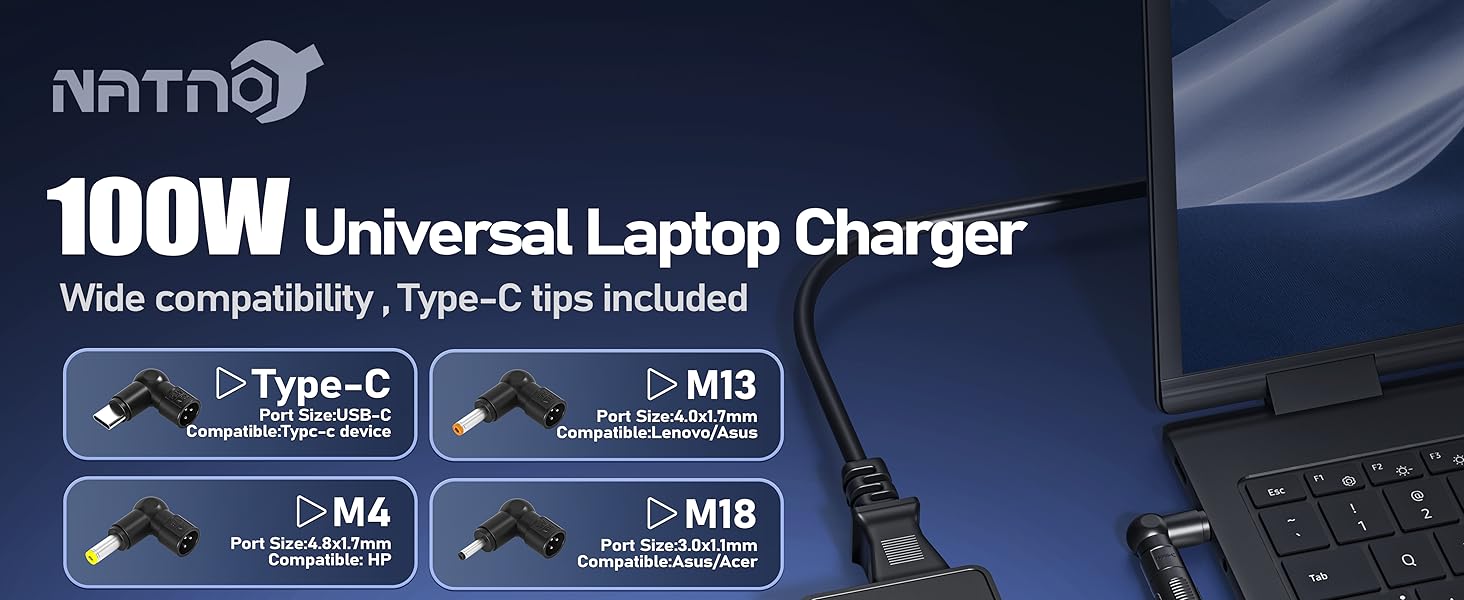 hp universal charger
