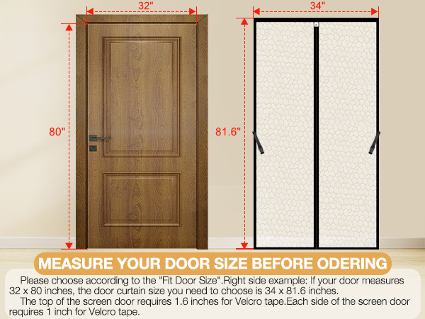 Transparent Magnetic Insulated Door Curtain