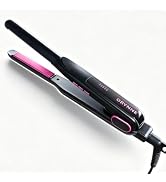 ORYNNE 1/2 Inch Flat Iron Small Hair Straightener for Short Hair Bangs Pink | Thin Straightener C...