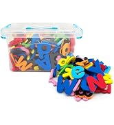 Magnetic Letters ABC Alphabet Magnets for Toddlers 1-3 Fridge Magnets 238 Pcs Double - Side Magne...