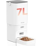 Automatic Cat Feeders, 7L/29 Cups Automatic Dog Feeder with Desiccant Bag, 1-6 Meals Ideal for 2-...