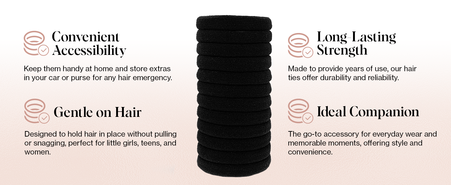 creaseless hair tie