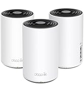 TP-Link Deco XE75 AXE5400 Tri-Band WiFi 6E Mesh System - Wi-Fi up to 7200 Sq.Ft, Engadget Rated B...