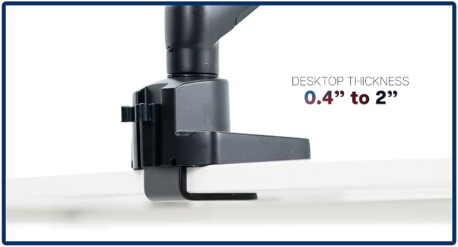 mechanical spring arm mount clamp