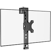PUTORSEN 13-35 Inch Cubicle Monitor Hanger, Height Adjustable Mount With VESA 7575mm and 100100mm...
