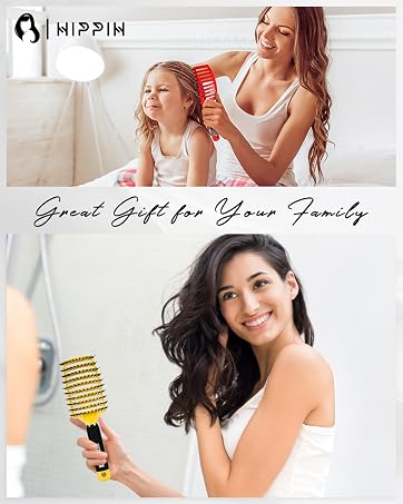 detangle brush curly hair