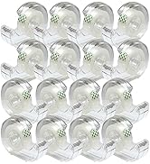 Minghaoda Transparent Tapes Refills and Refillable Dispensers, Glossy Finish Invisible Tape, Tape...