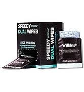 Wilkins Shoe Cleaner Wipes - 15 Pcs Dual Textured Sneaker Wipes for Quick Cleaning