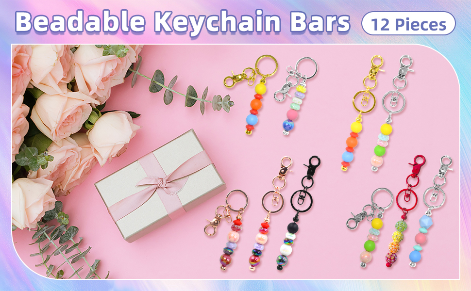 beadable keychains