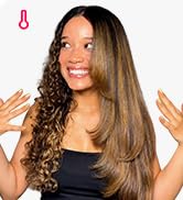 TYMO Hair Straightener Brush Blow Dryer 2-in-1, 2X Faster Wet to Dry Hair Straightener Hot Comb f...