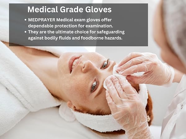 massage cocina salon personal tattooing gooves vynil disposables nitrite preparation gloved govee