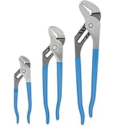 Channellock 3pc Straight Jaw Groove Joint Pliers Set - 12
