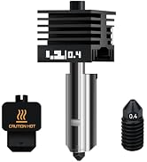 Upgraded 0.4mm P2S/H2D/H2S Hotend Kit for Bambu Lab H2 Series/P2S 3D Printer, High Temp and Quick...