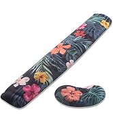 BRILA Memory Foam Mouse & Keyboard Wrist Rest Support Pad Cushion Set for Computer, Laptop, Offic...